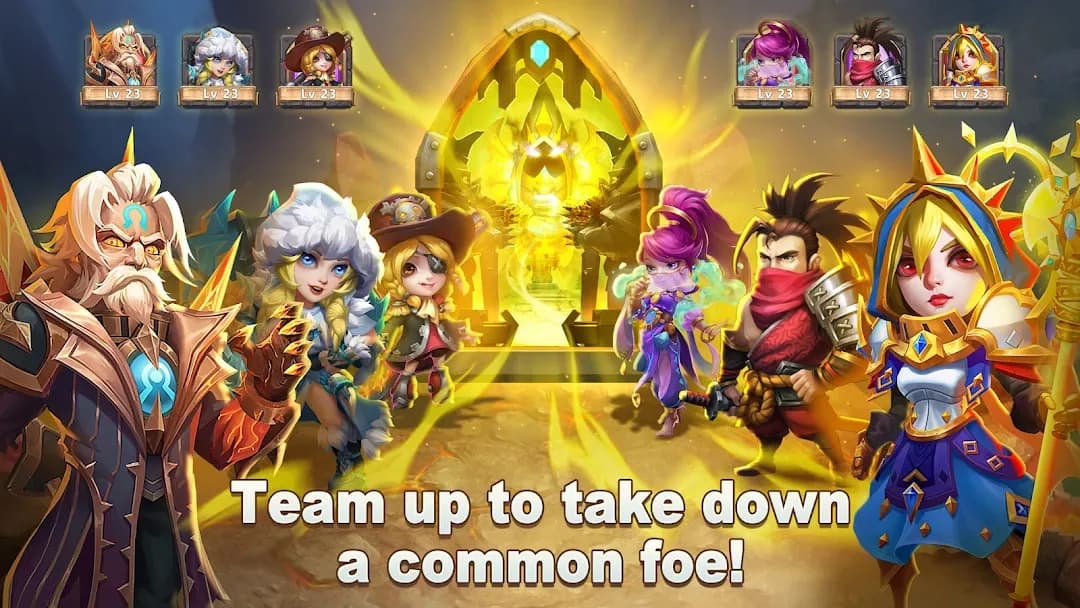 Castle Clash مهكرة — لقطة شاشة 8