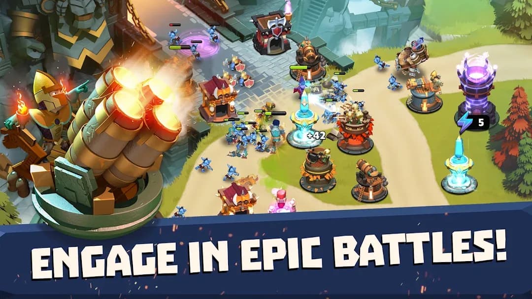 Castle Creeps مهكرة — لقطة شاشة 1