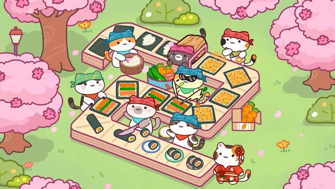 Cat Cooking Bar مهكر — لقطة شاشة 6
