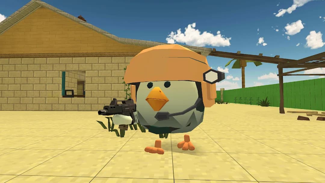 Chicken Gun مهكرة — لقطة شاشة 4