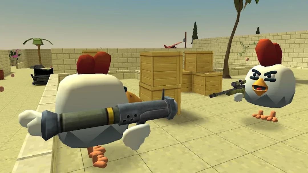 Chicken Gun مهكرة — لقطة شاشة 6