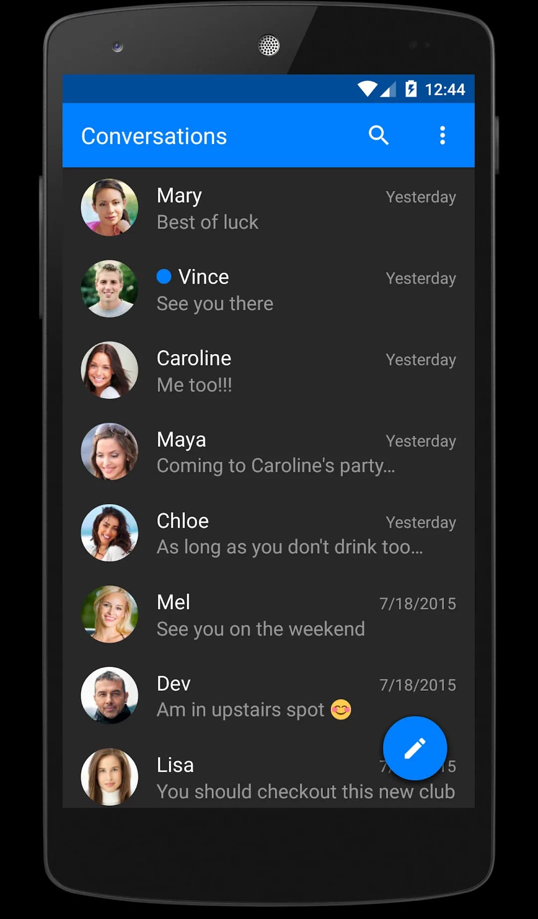 Chomp SMS مهكر — لقطة شاشة 3