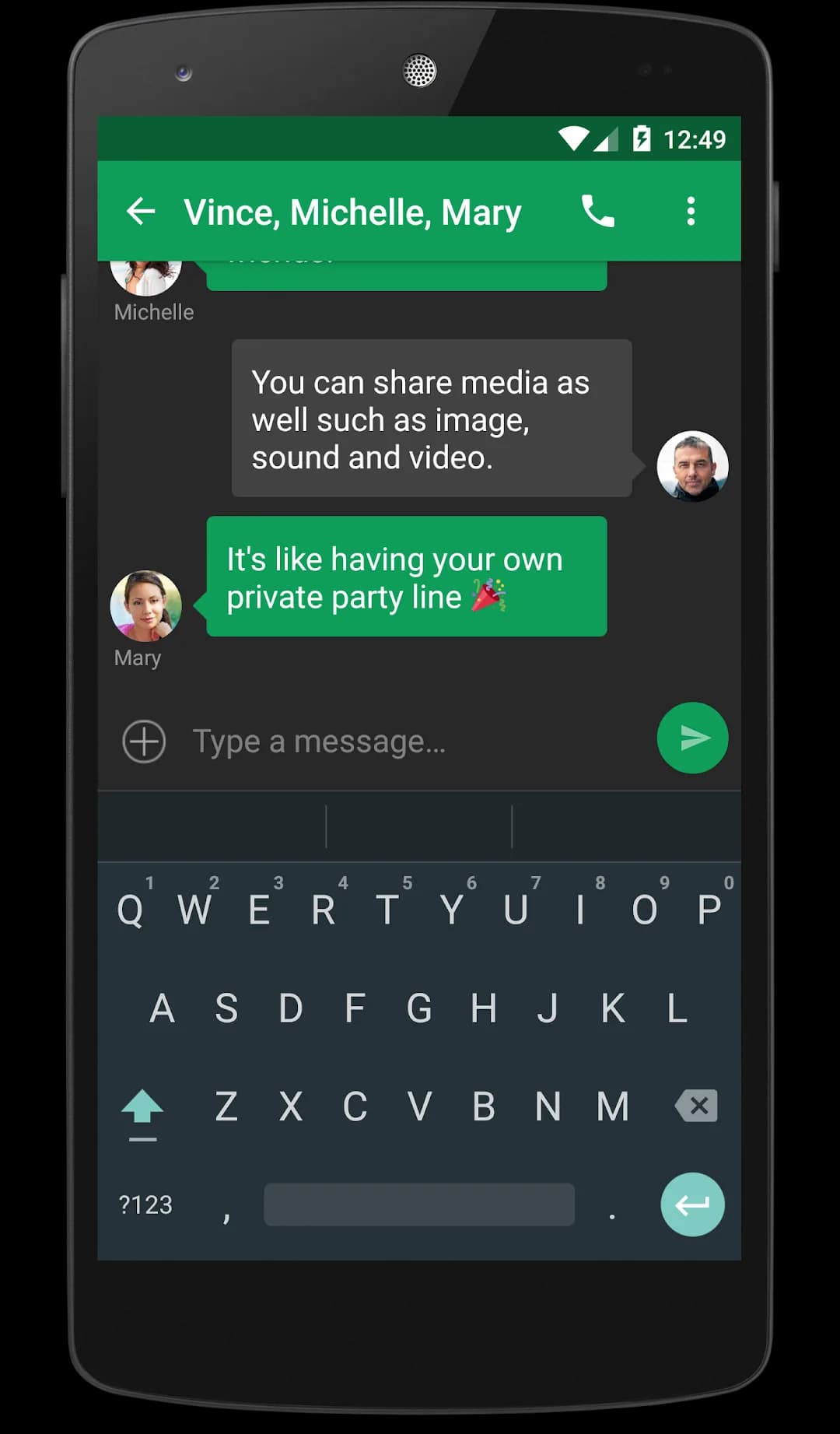 Chomp SMS مهكر — لقطة شاشة 5