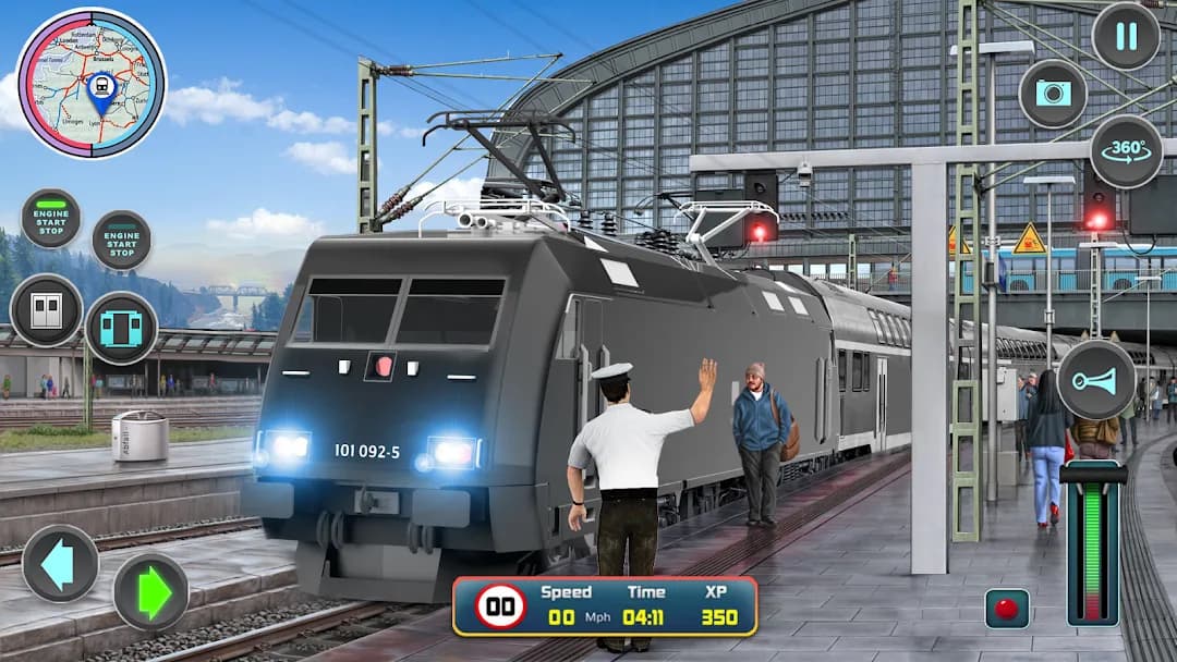 City Train Driver مهكرة — لقطة شاشة 2