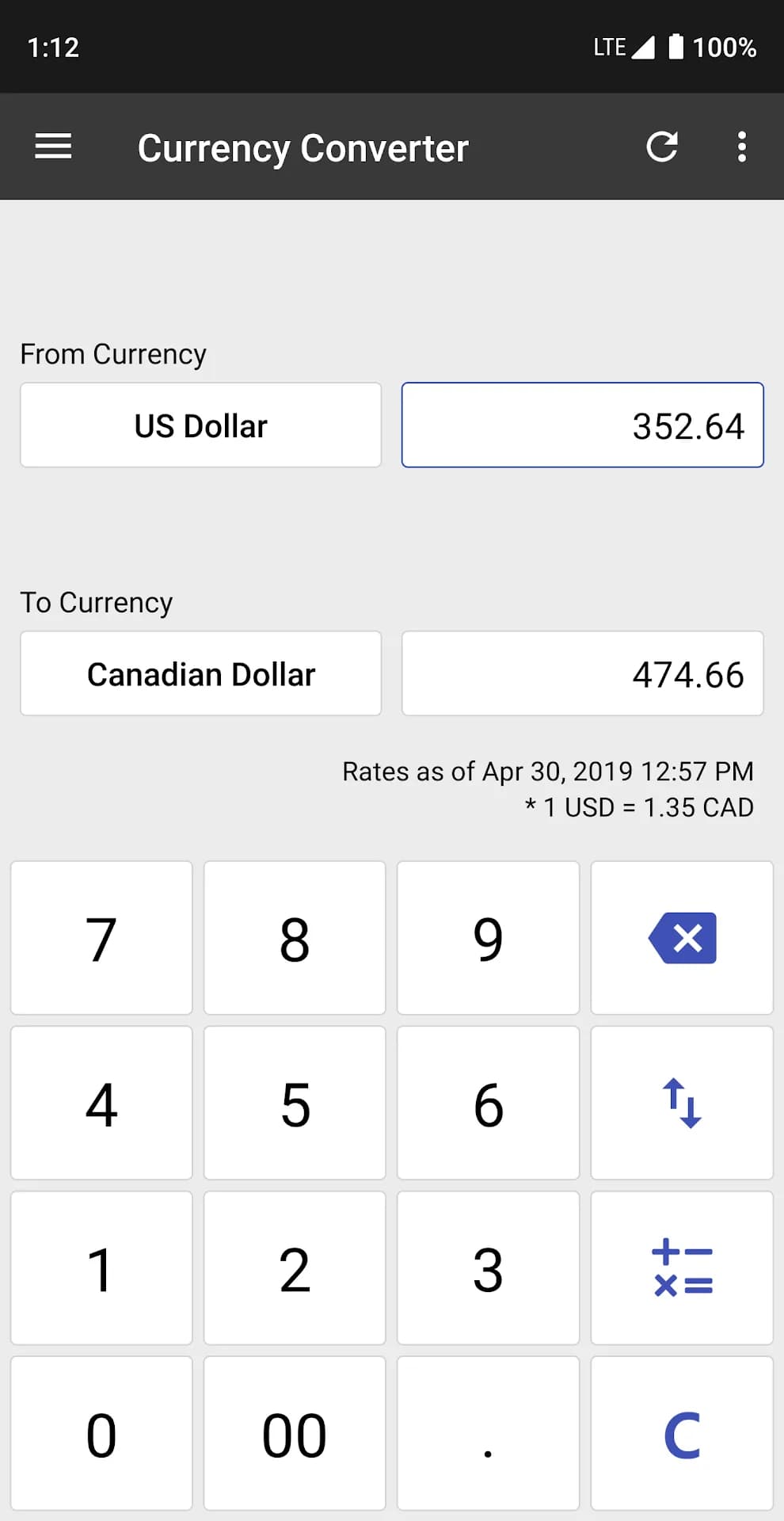 ClevCalc Calculator مهكر — لقطة شاشة 3