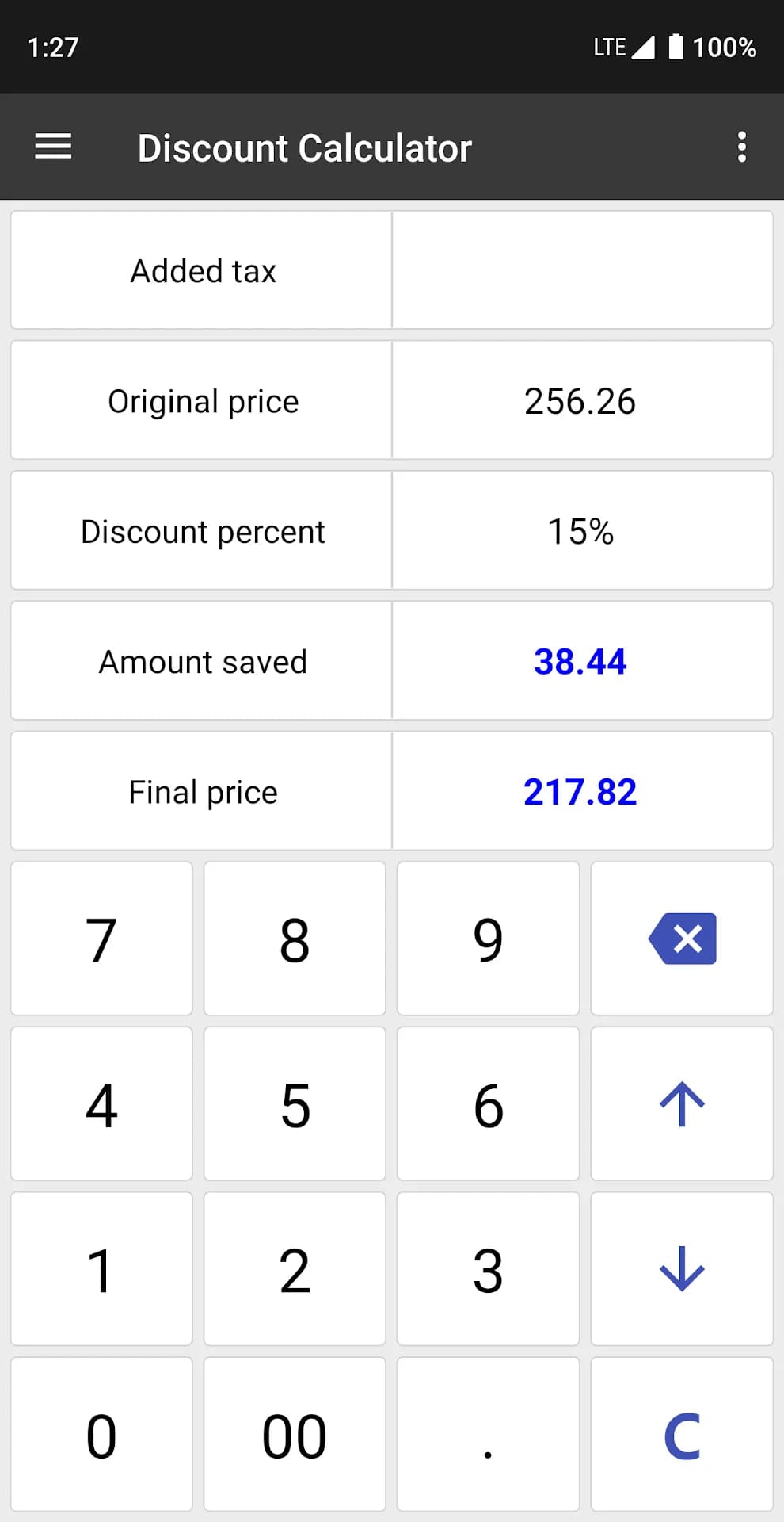 ClevCalc Calculator مهكر — لقطة شاشة 5