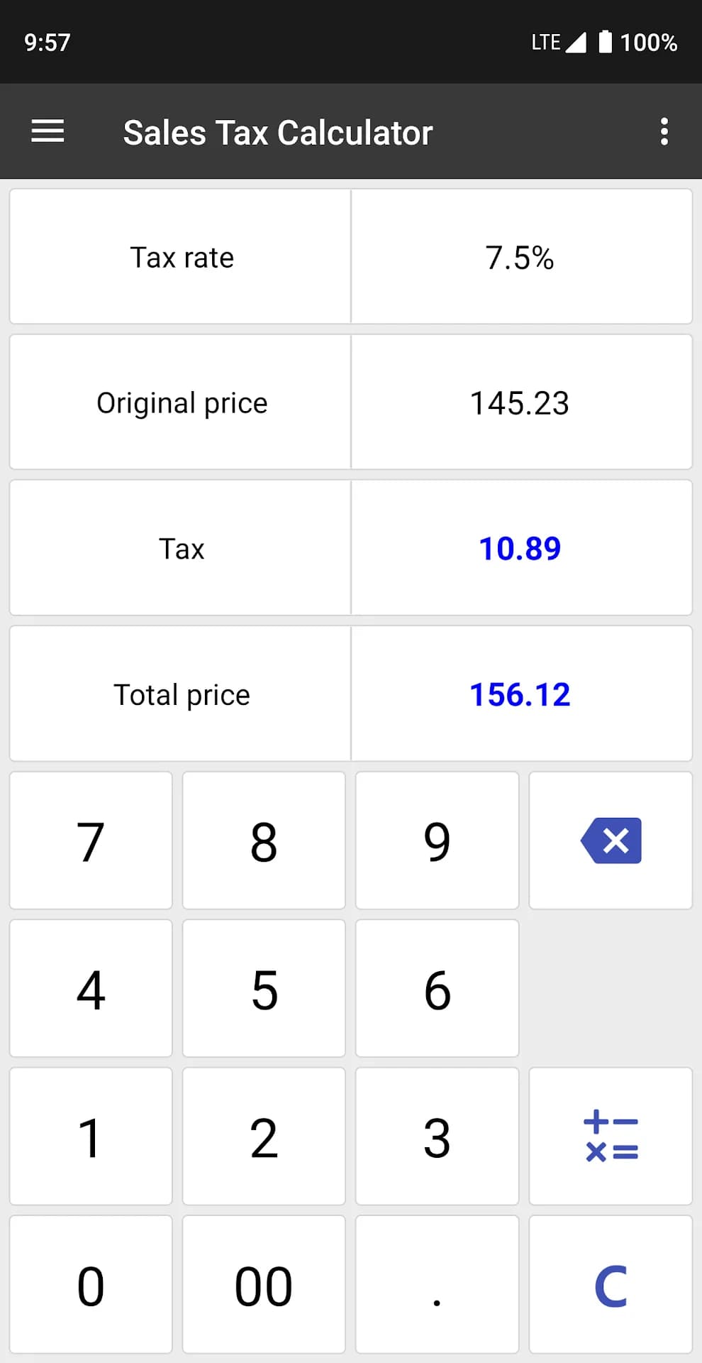 ClevCalc Calculator مهكر — لقطة شاشة 8
