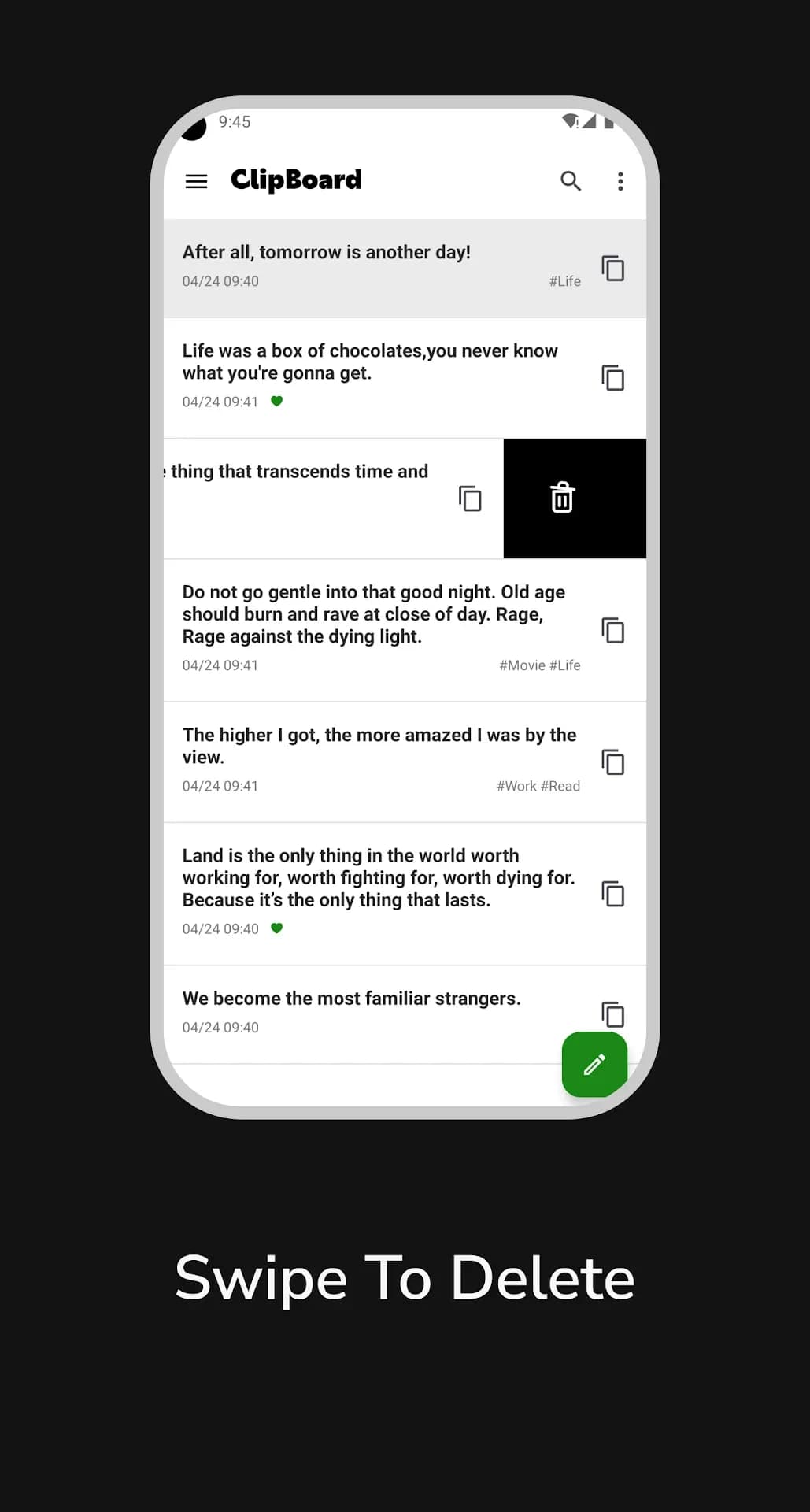 Clipboard مهكر — لقطة شاشة 2