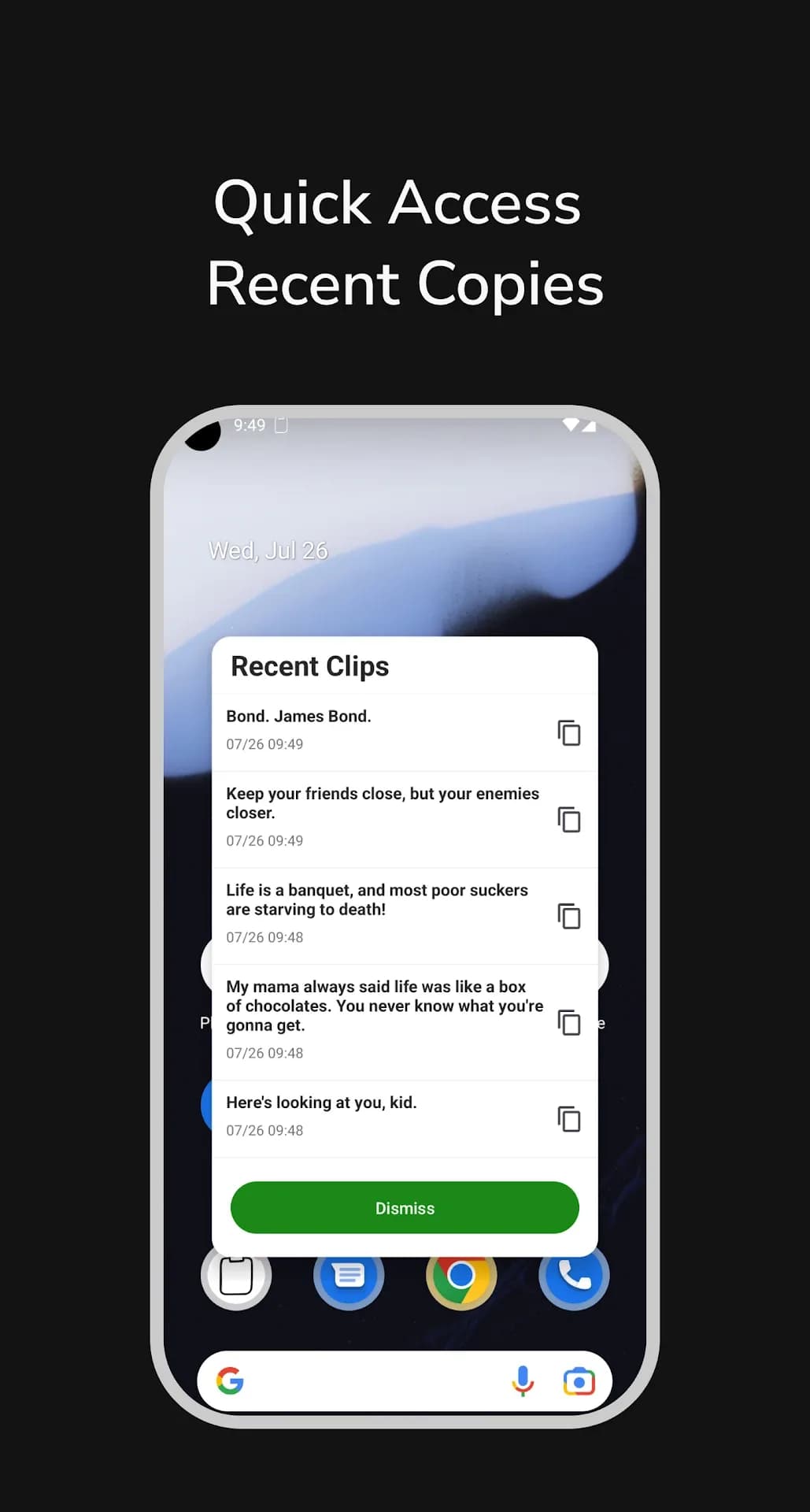 Clipboard مهكر — لقطة شاشة 5