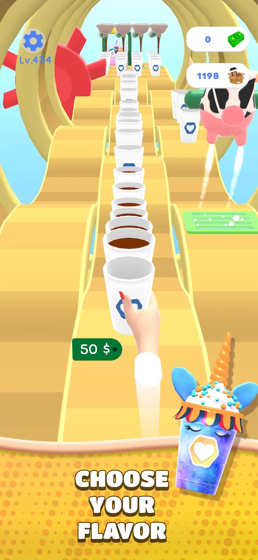 Coffee Stack مهكرة — لقطة شاشة 1