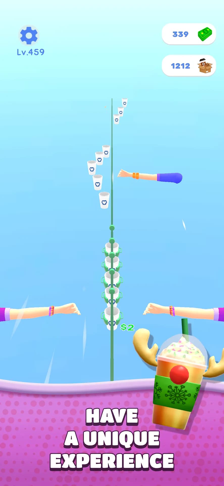 Coffee Stack مهكرة — لقطة شاشة 5