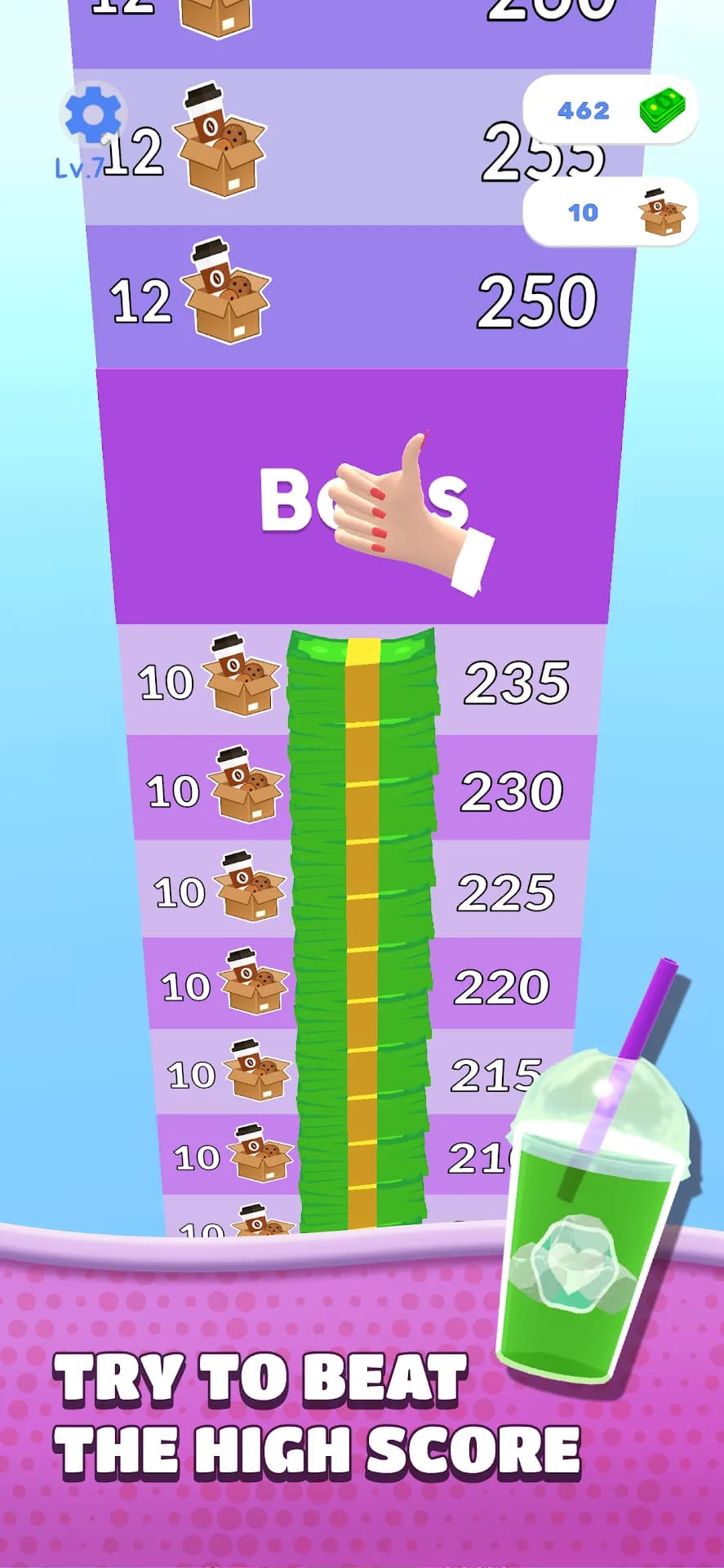 Coffee Stack مهكرة — لقطة شاشة 8