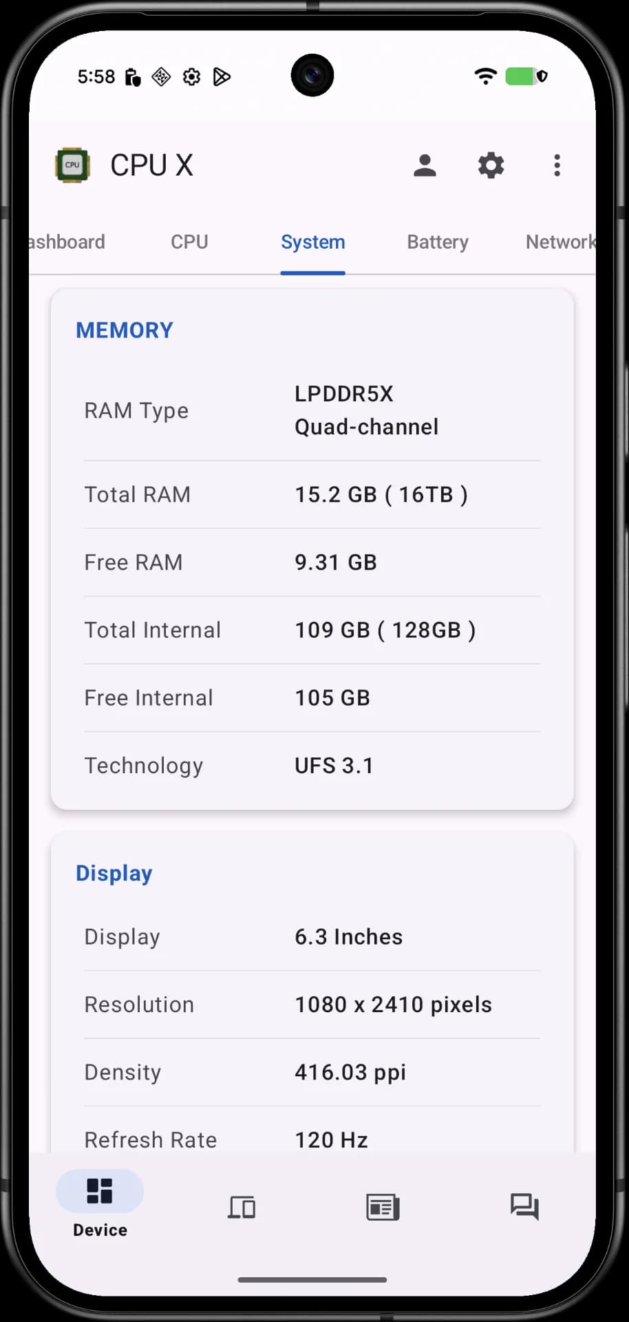CPU X مهكر — لقطة شاشة 3