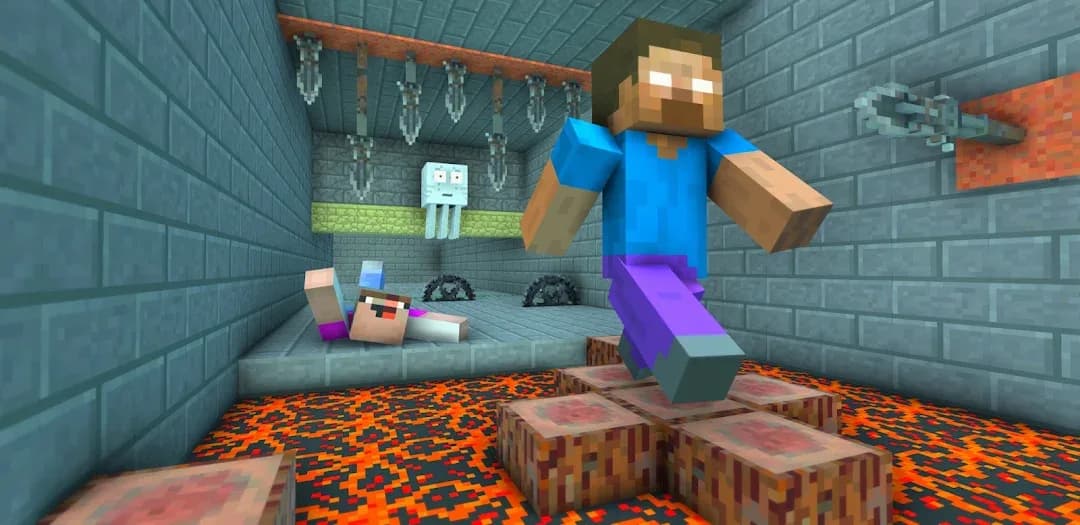 Craft Guys Stumble Run مهكرة — لقطة شاشة 2