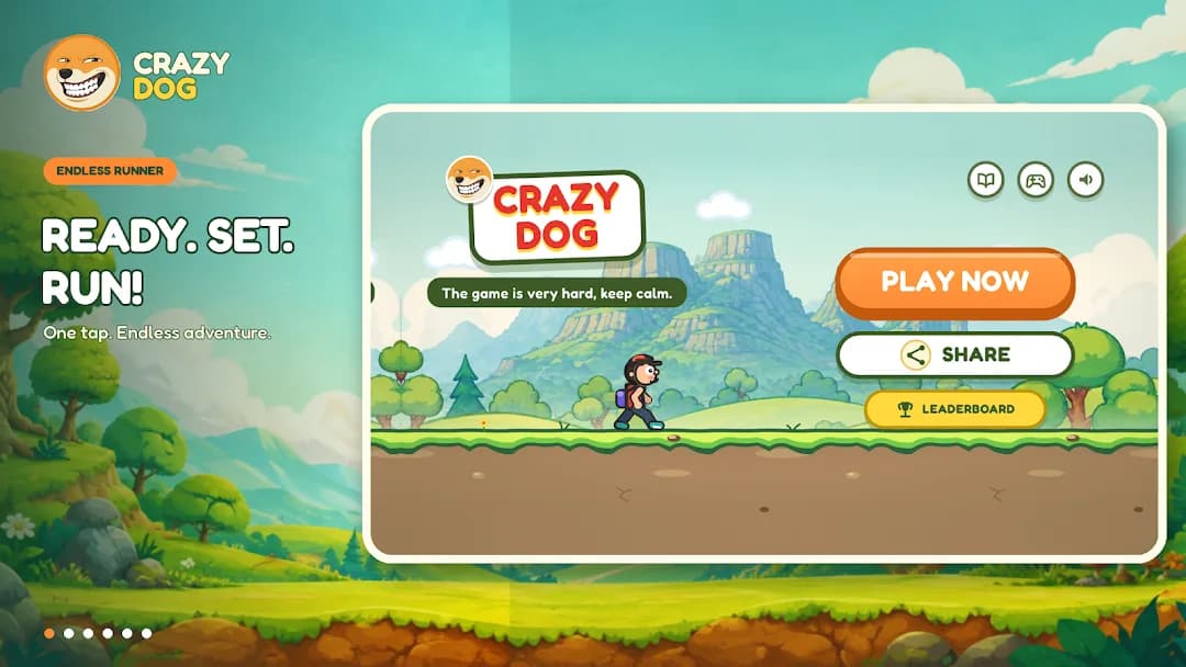 Crazy Dog مهكرة — لقطة شاشة 1