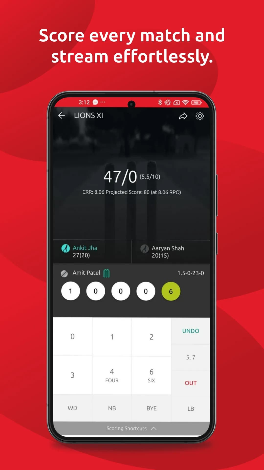 CricHeroes مهكر — لقطة شاشة 2