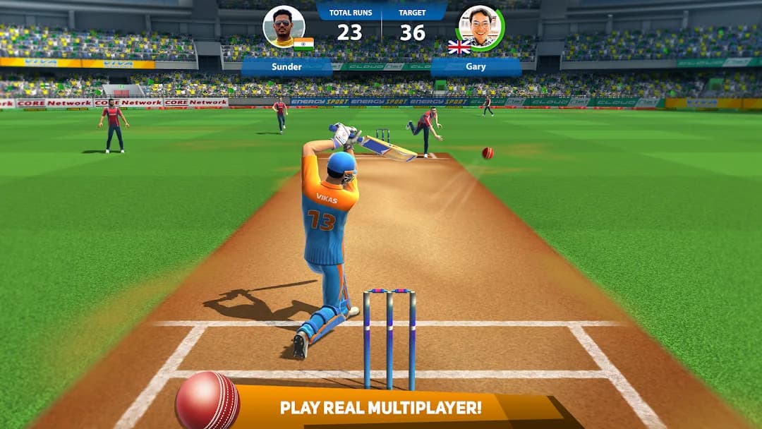 Cricket League مهكر — لقطة شاشة 1