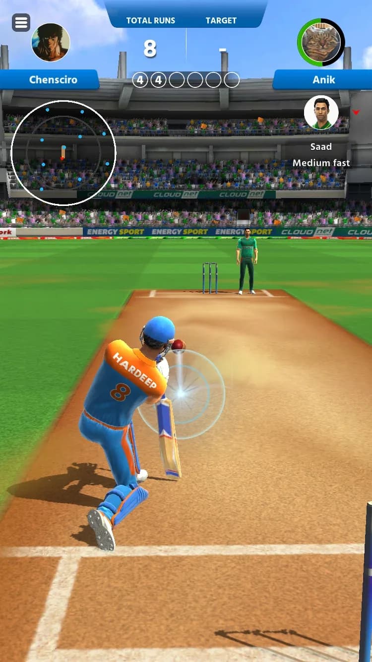 Cricket League مهكر — لقطة شاشة 6