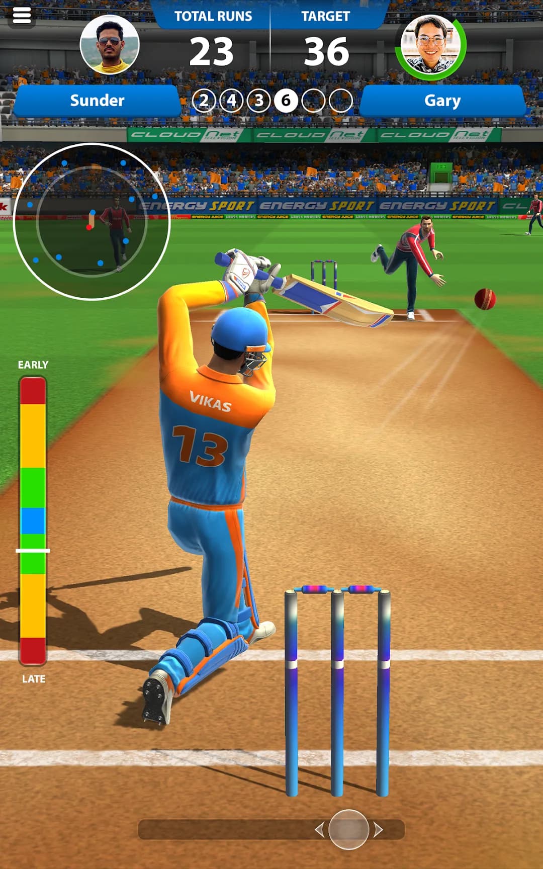 Cricket League مهكر — لقطة شاشة 7