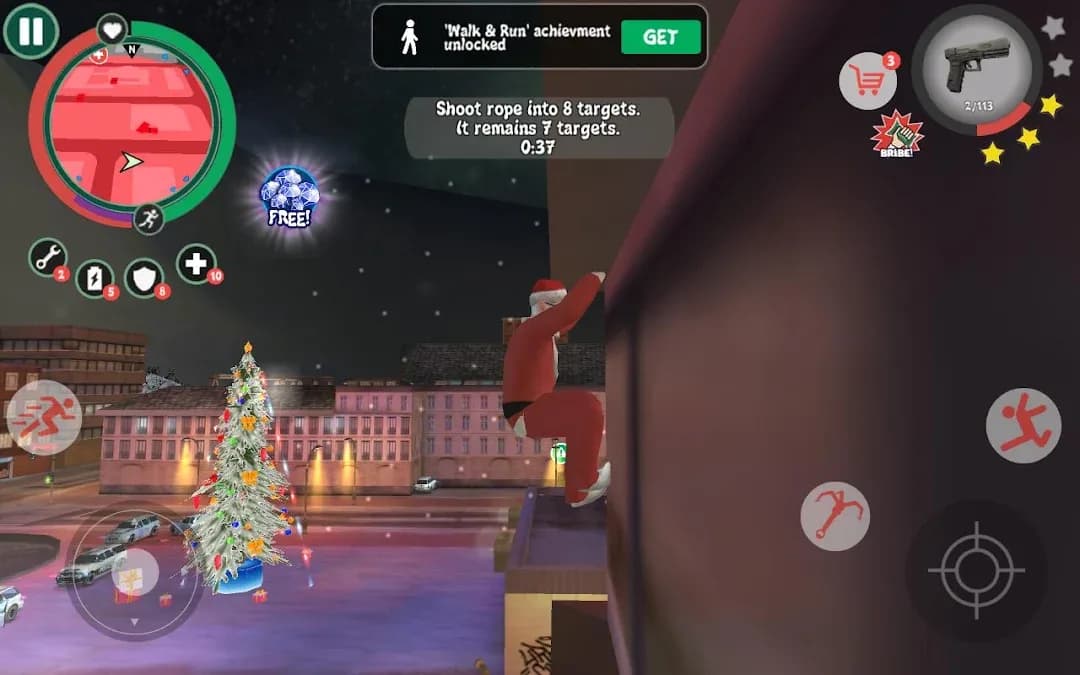 Crime Santa مهكرة — لقطة شاشة 2