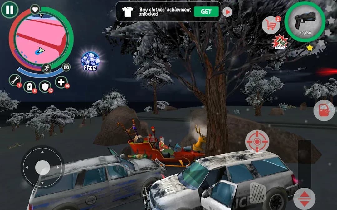 Crime Santa مهكرة — لقطة شاشة 4