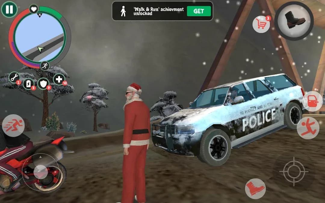 Crime Santa مهكرة — لقطة شاشة 5