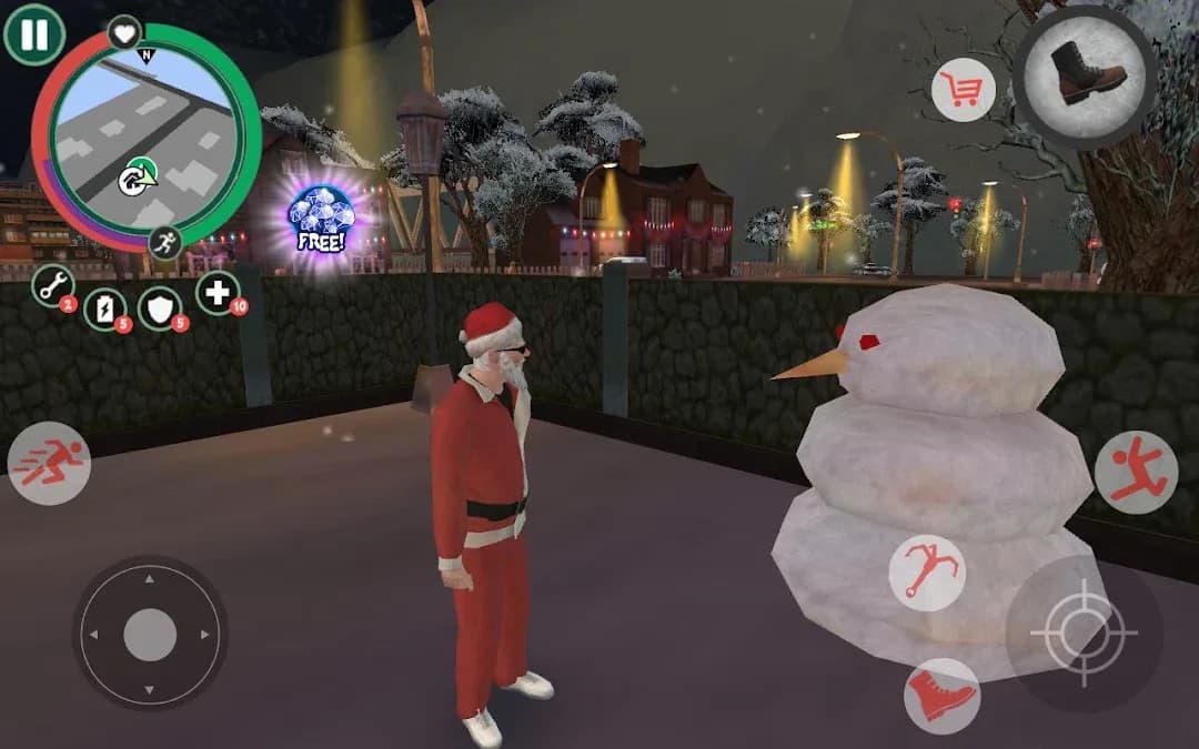 Crime Santa مهكرة — لقطة شاشة 6