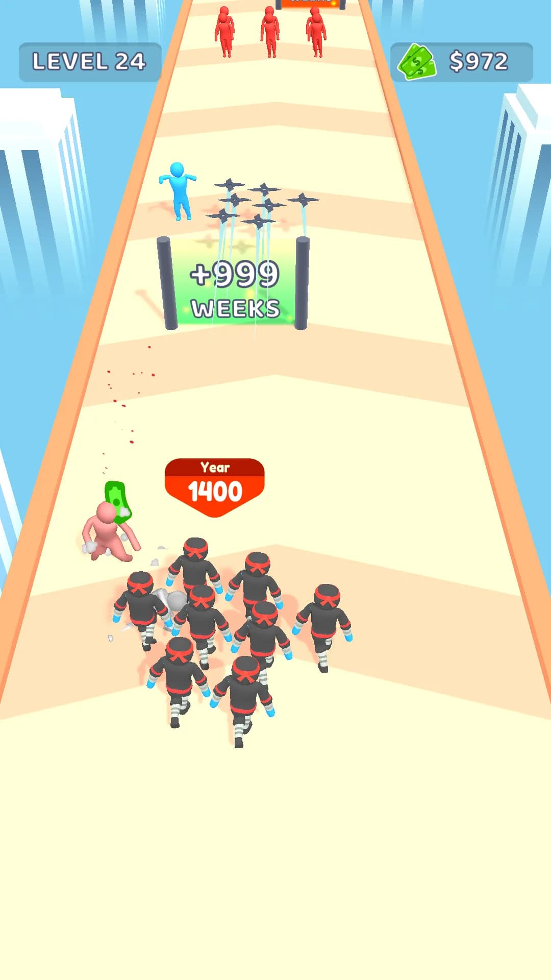 Crowd Evolution مهكرة — لقطة شاشة 2