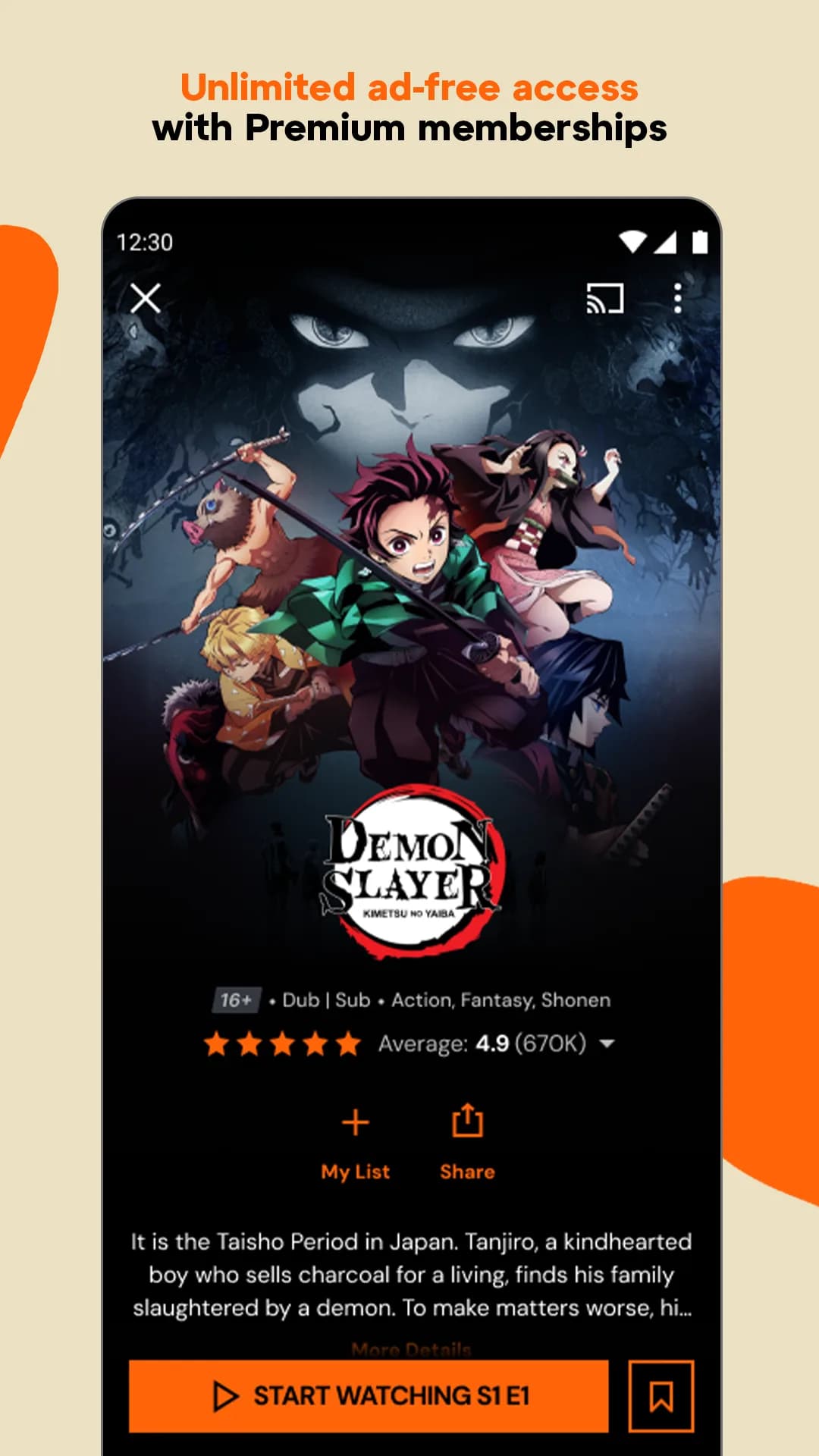 Crunchyroll مهكر — لقطة شاشة 3