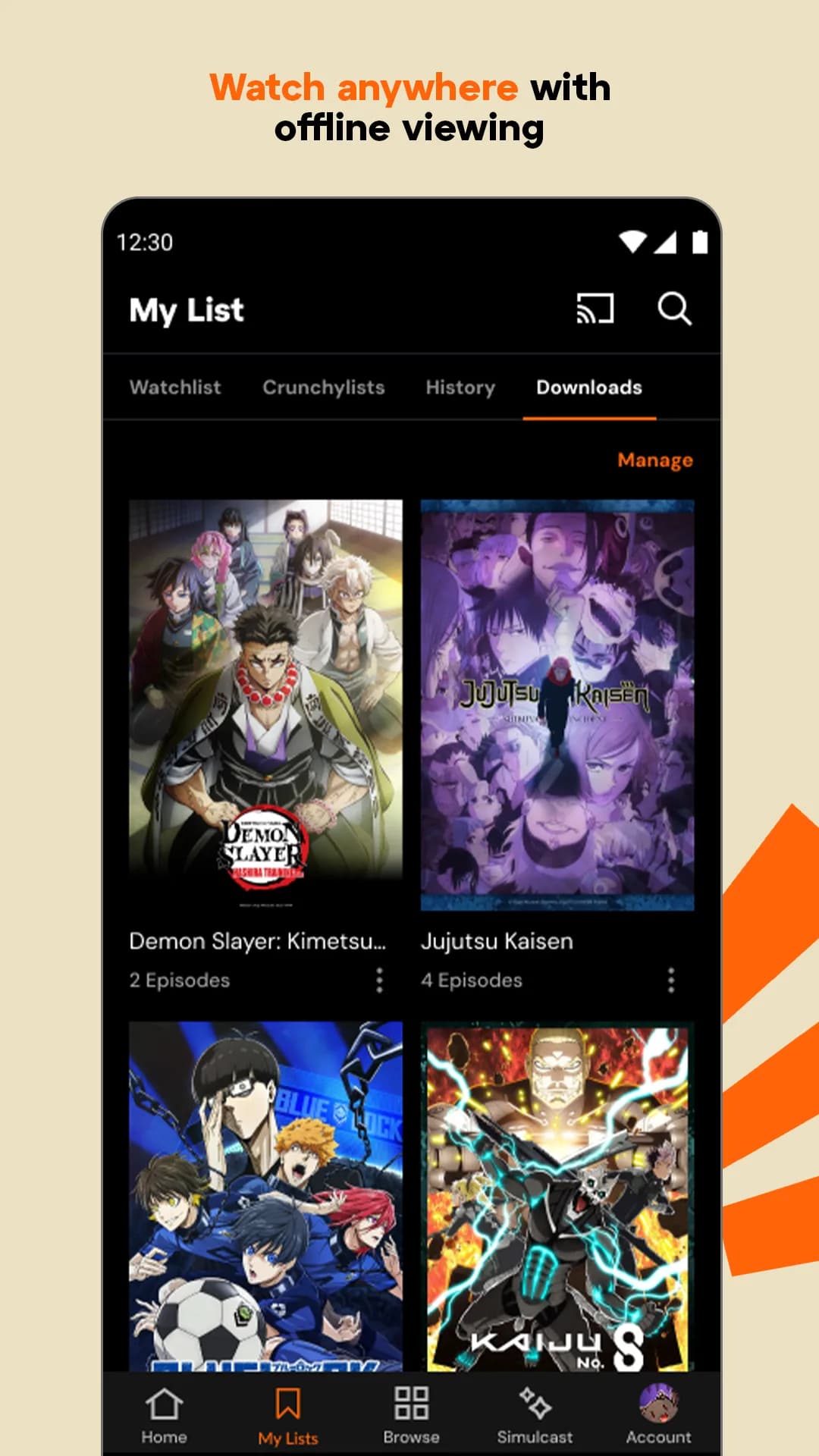 Crunchyroll مهكر — لقطة شاشة 5