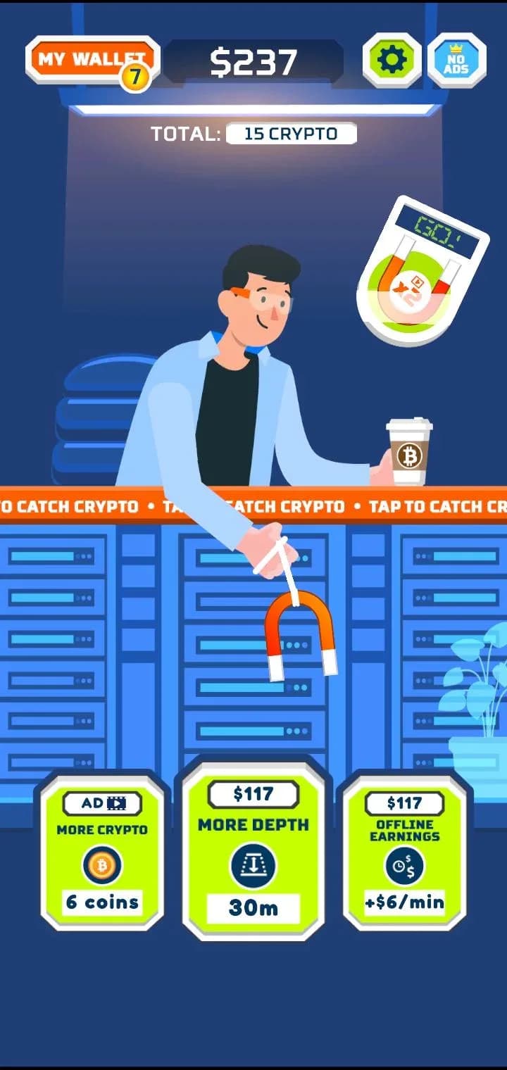 Crypto Magnet — Screenshot 1