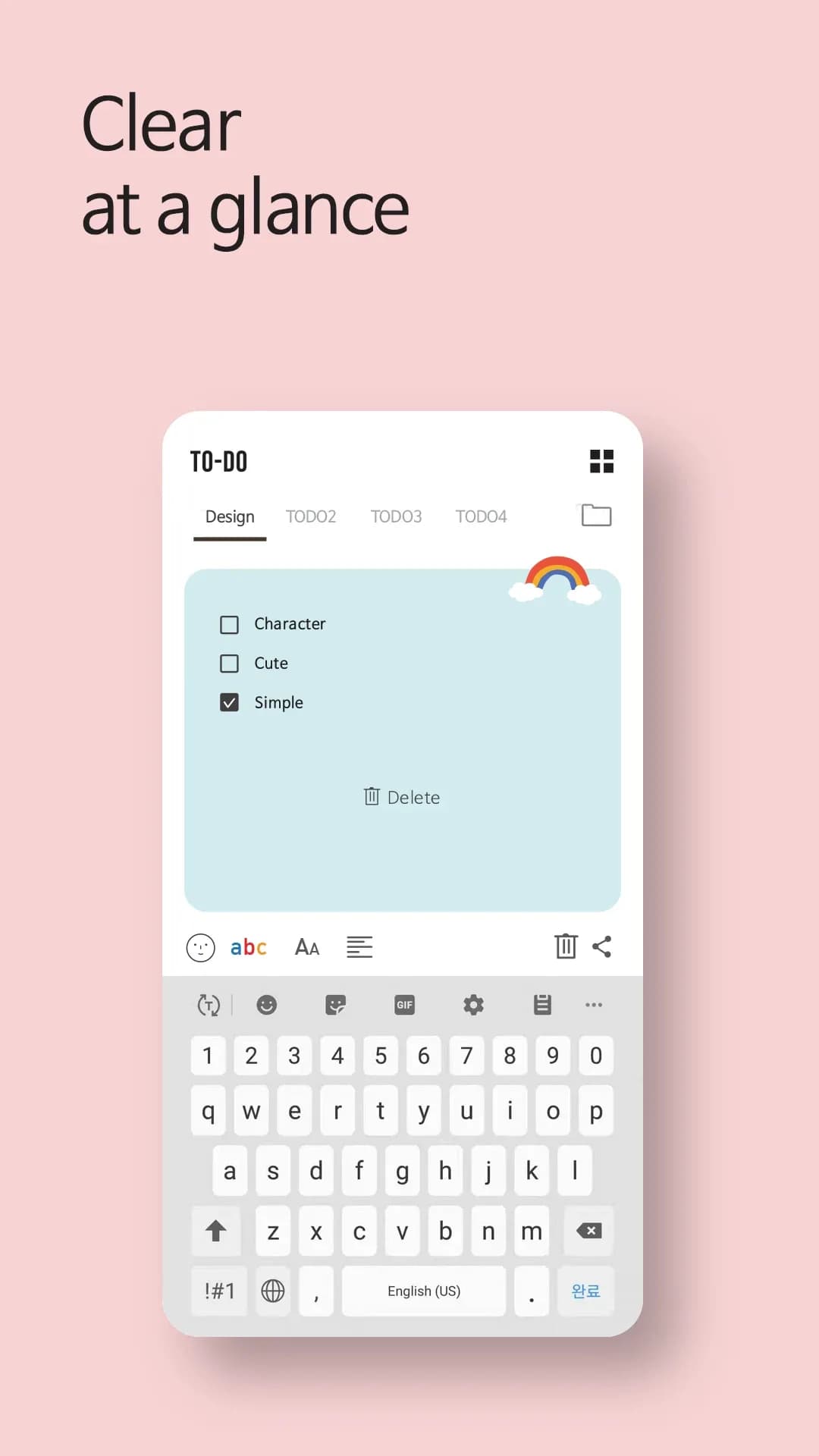 Cute Note DDay Todo مهكر — لقطة شاشة 4
