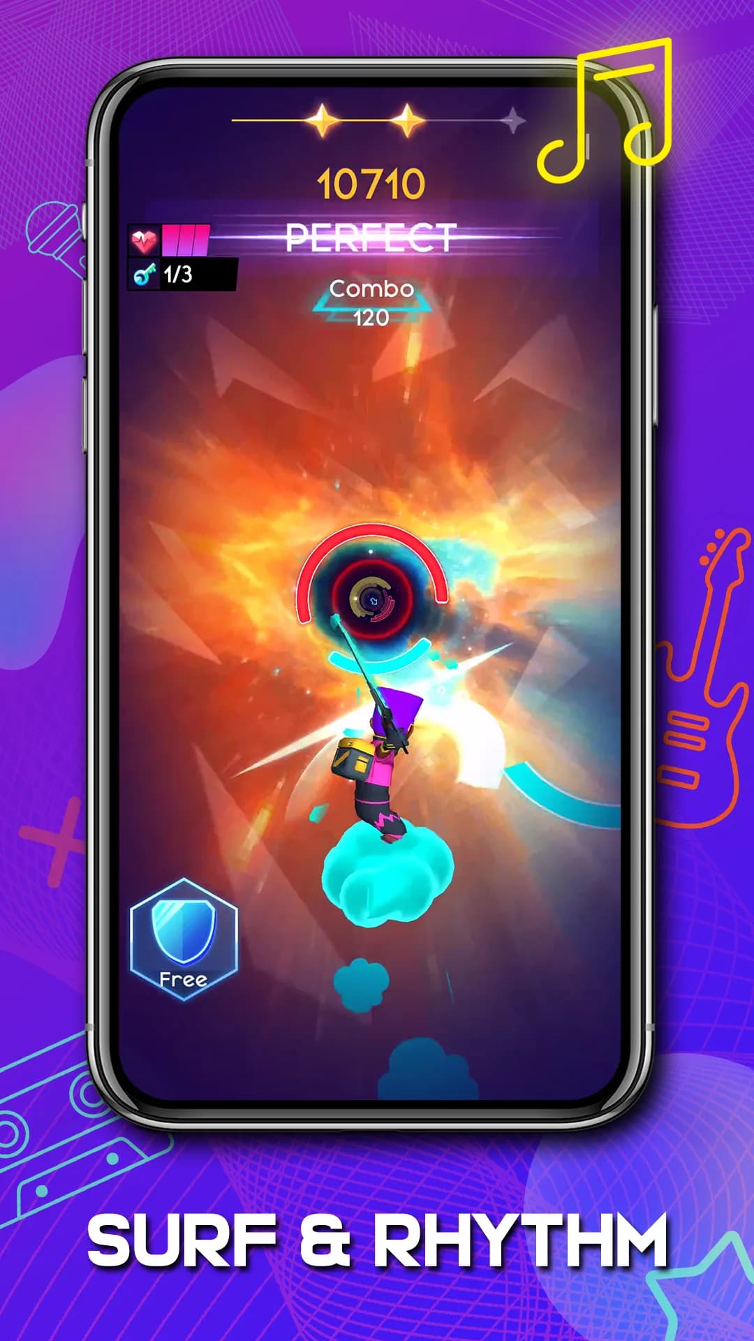 Cyber Surfer مهكرة — لقطة شاشة 1