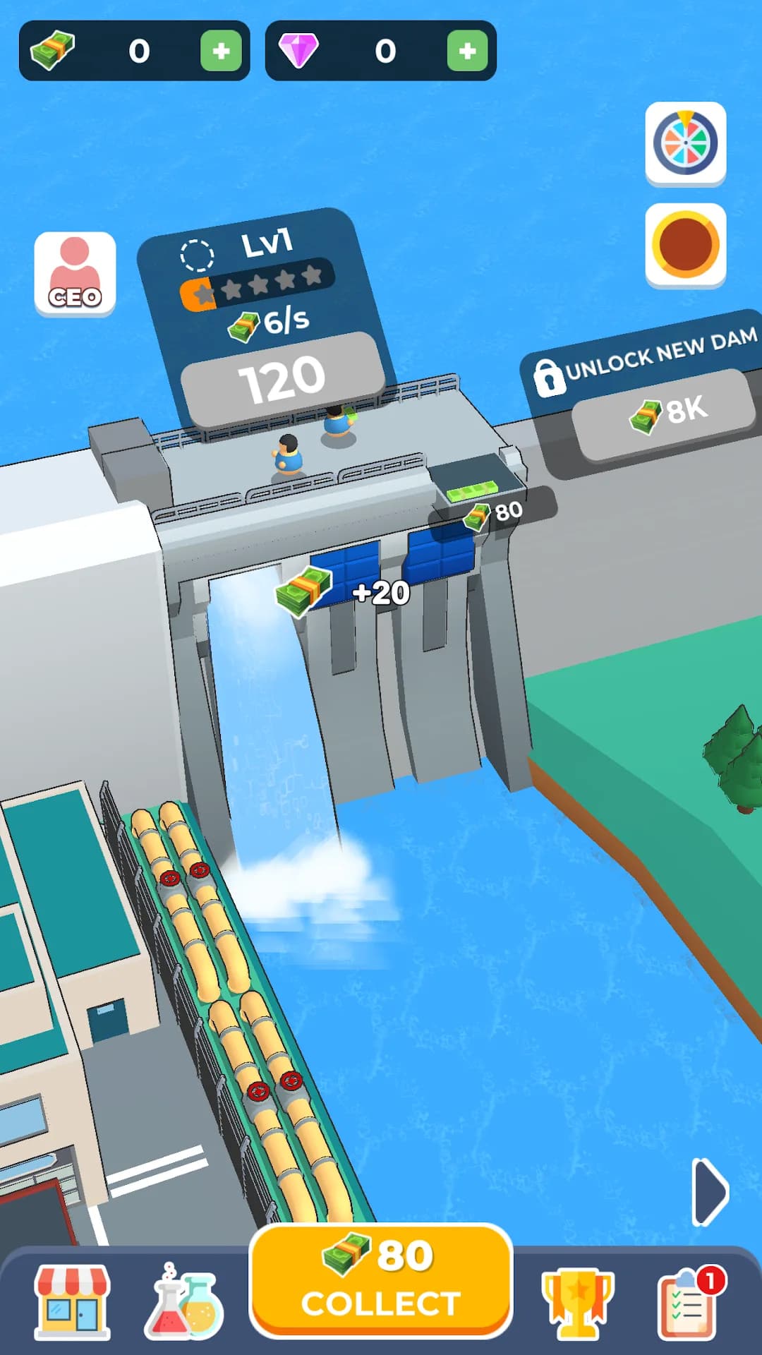 Dam Builder مهكر — لقطة شاشة 1