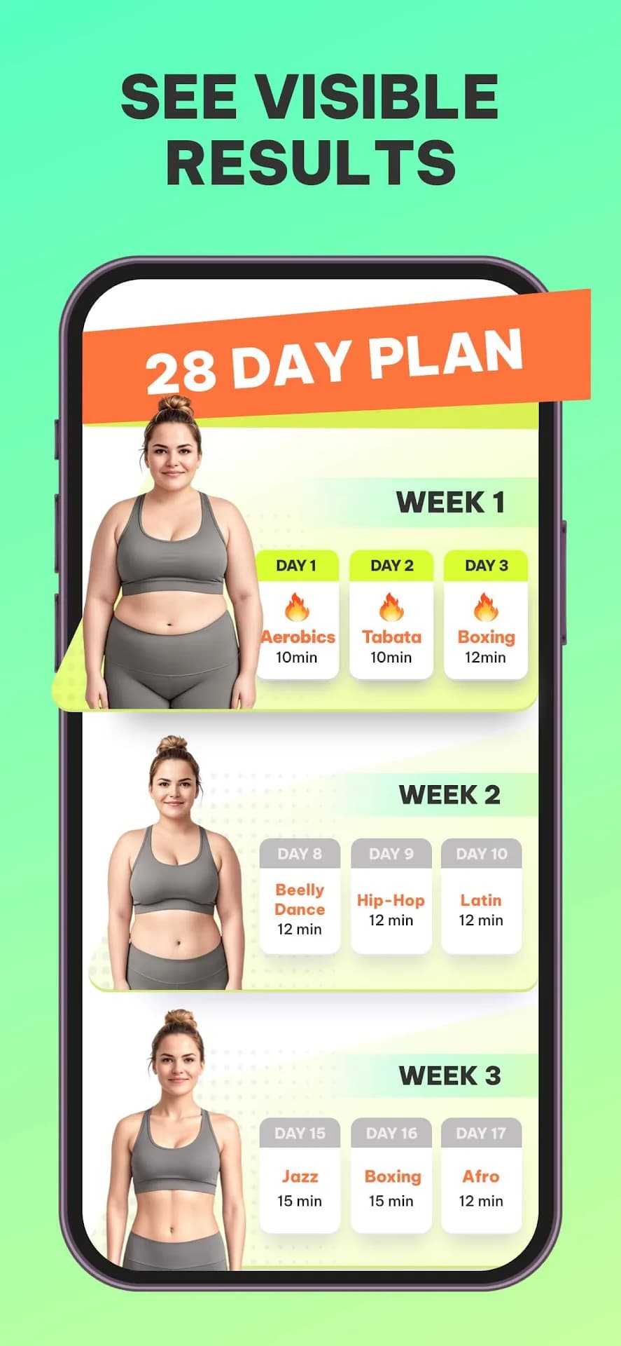 DanceFitme مهكر — لقطة شاشة 2