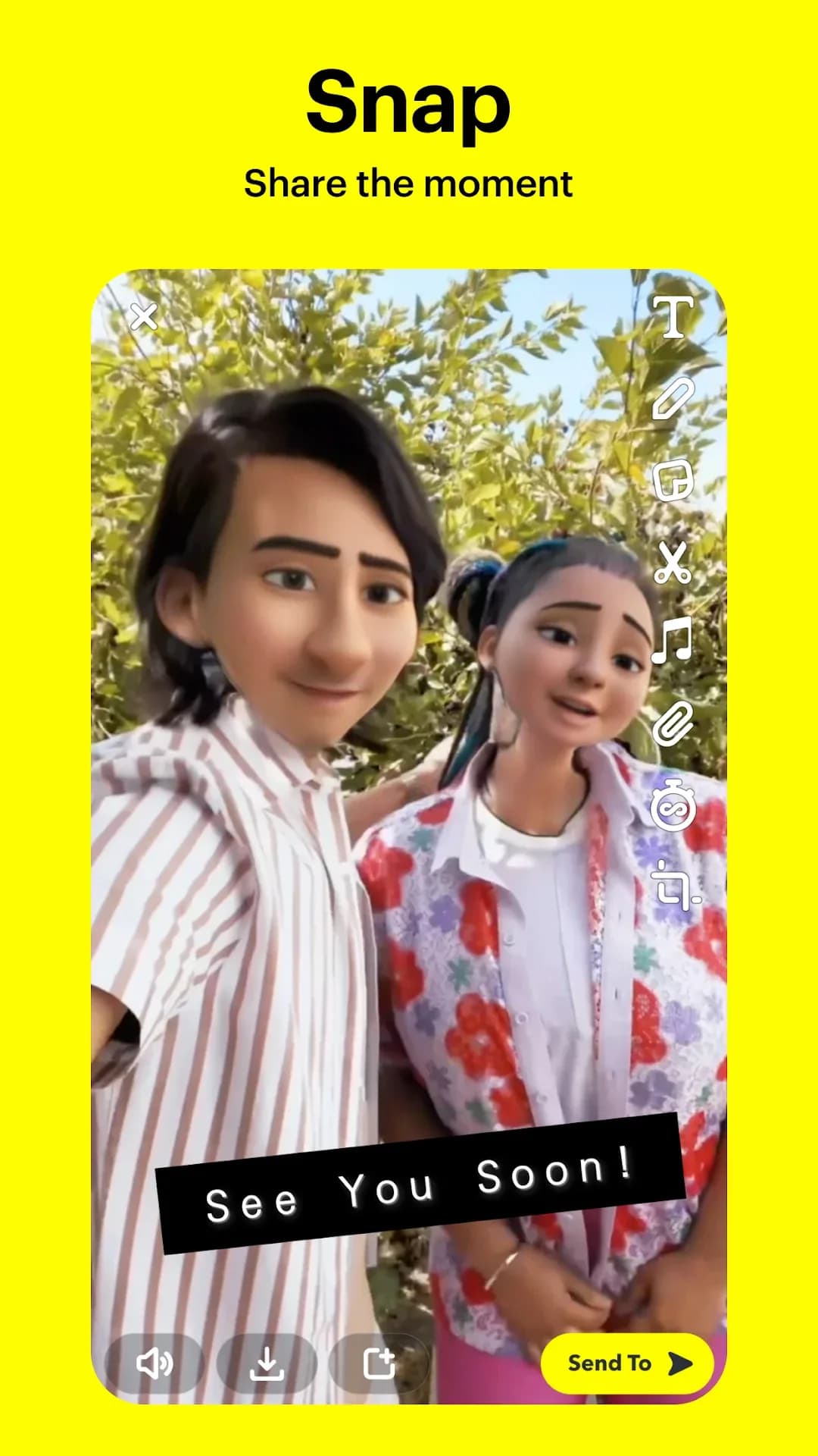 Dark Snapchat مهكر — لقطة شاشة 1