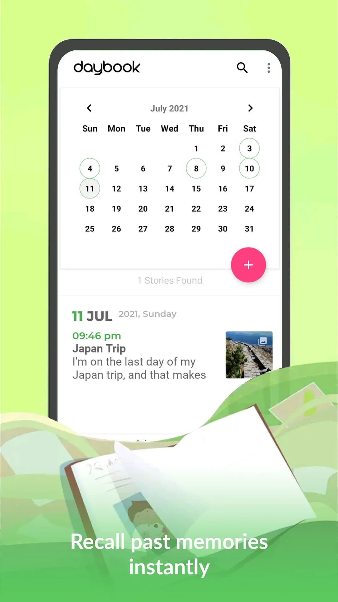 Daybook مهكر — لقطة شاشة 4