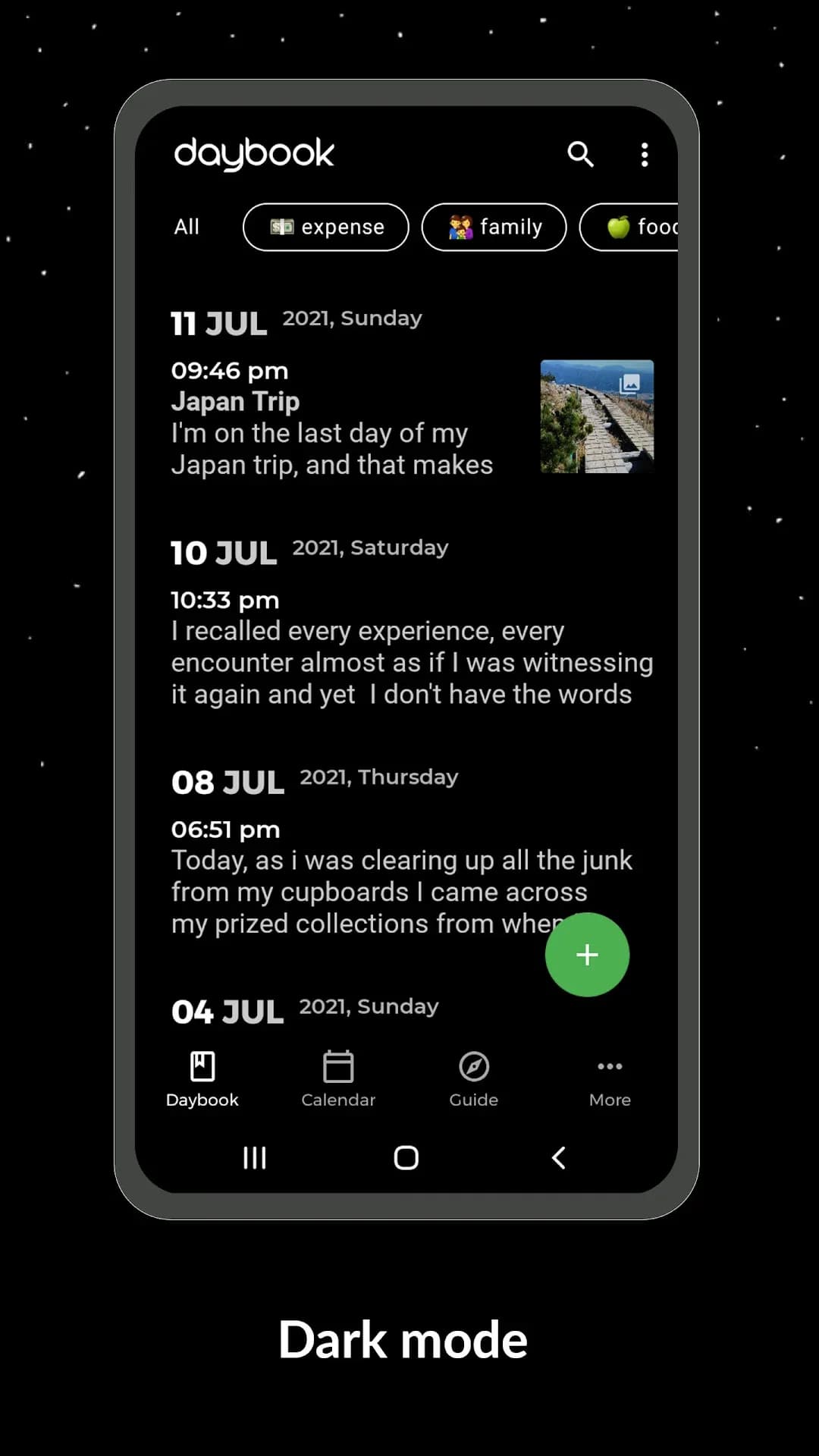 Daybook مهكر — لقطة شاشة 6