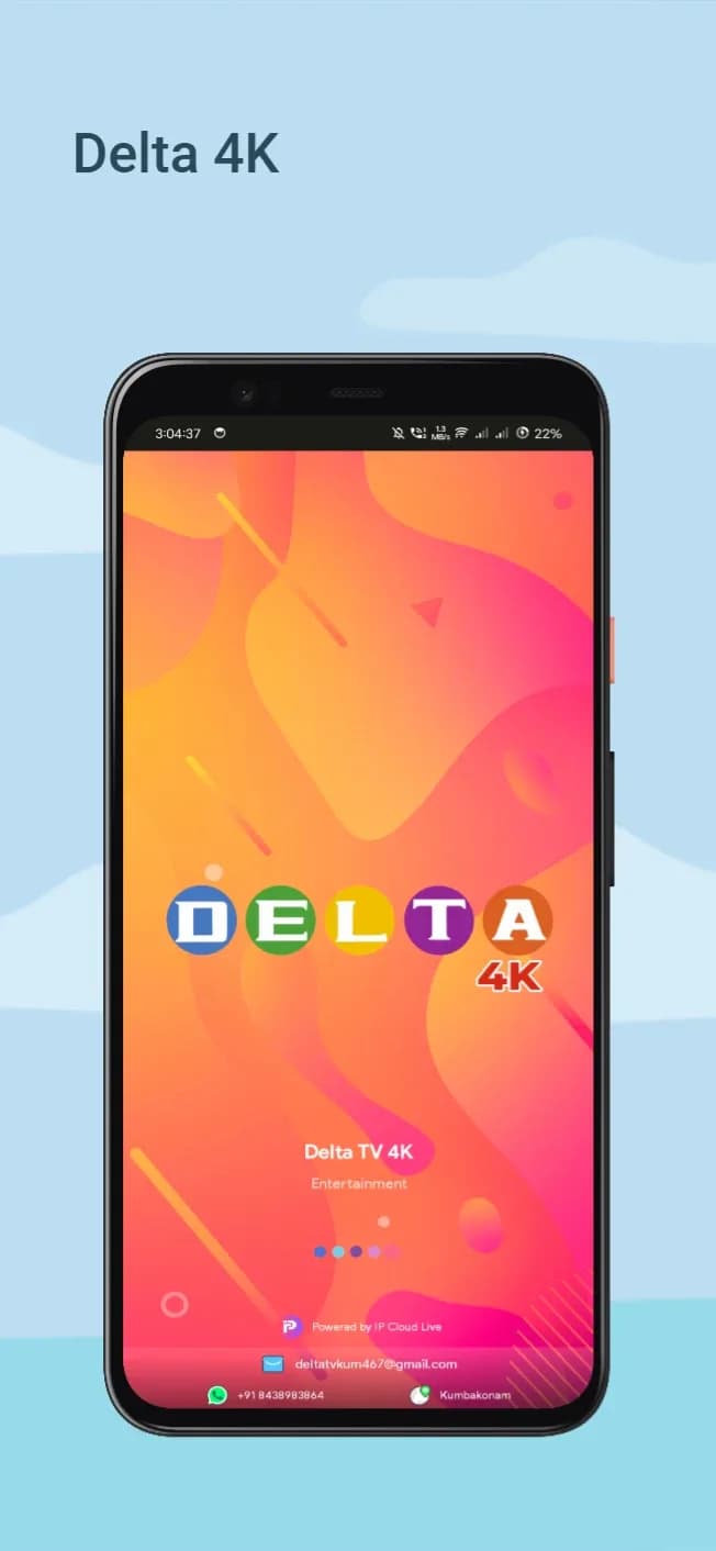 Delta iptv مهكر — لقطة شاشة 1