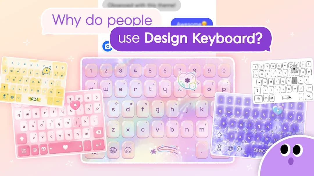 Design Keyboard مهكر — لقطة شاشة 1