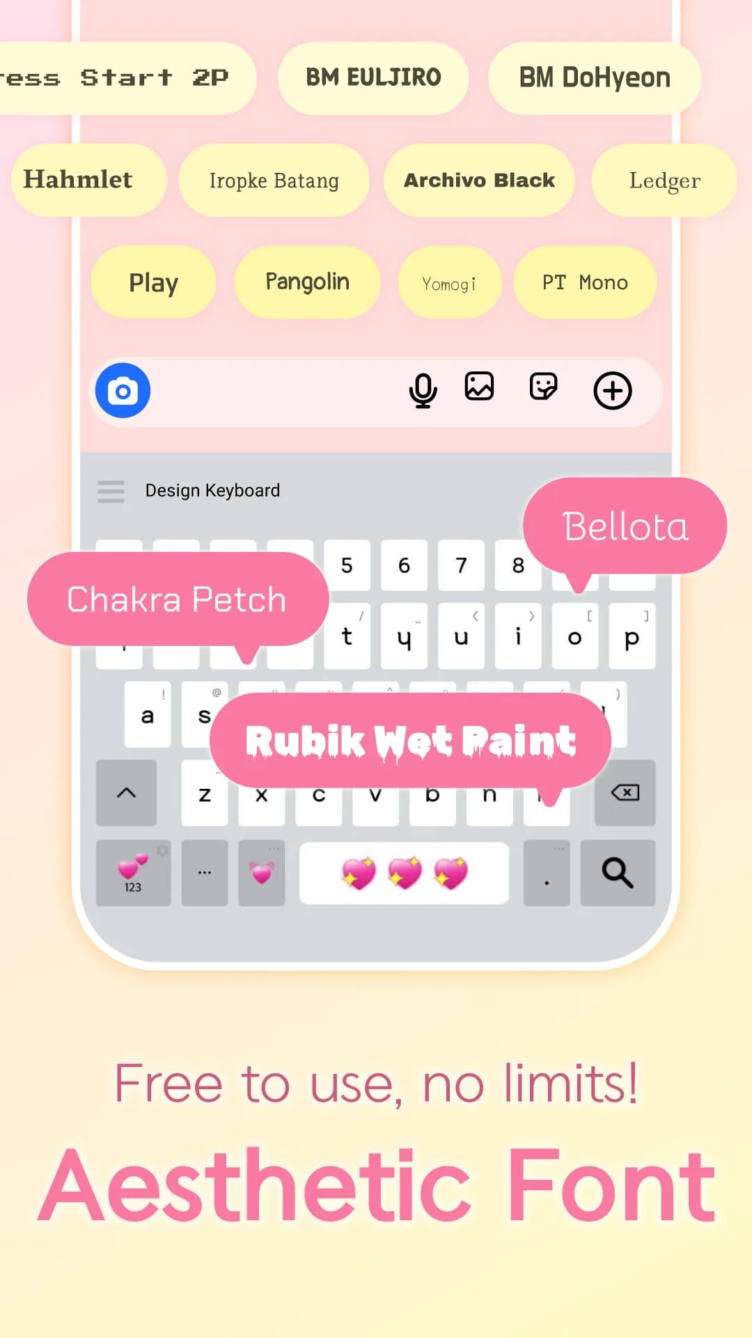 Design Keyboard مهكر — لقطة شاشة 3