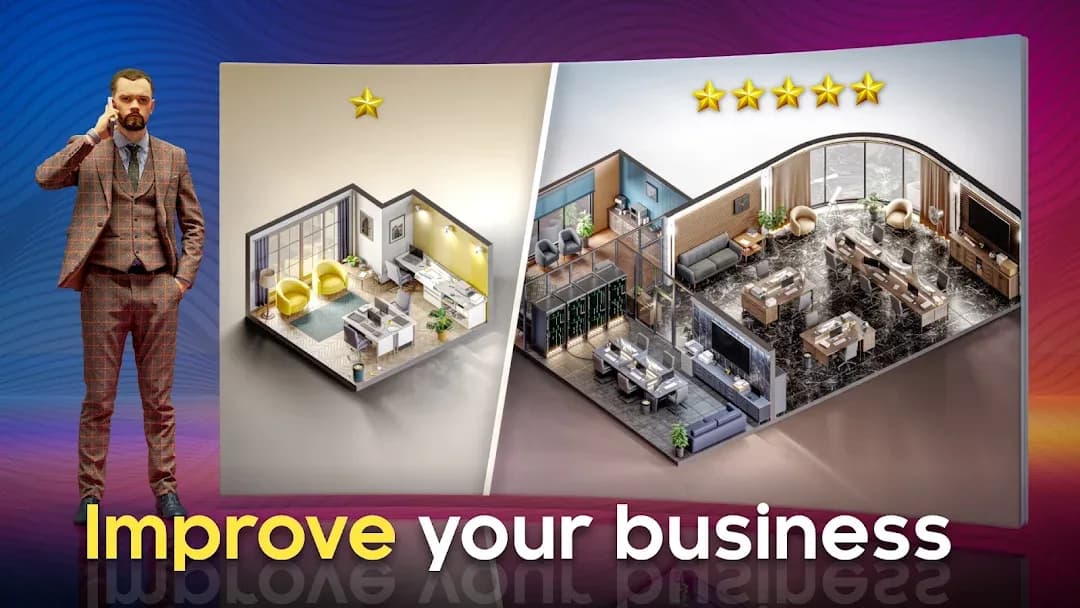 Devices Tycoon Simulator مهكرة — لقطة شاشة 5