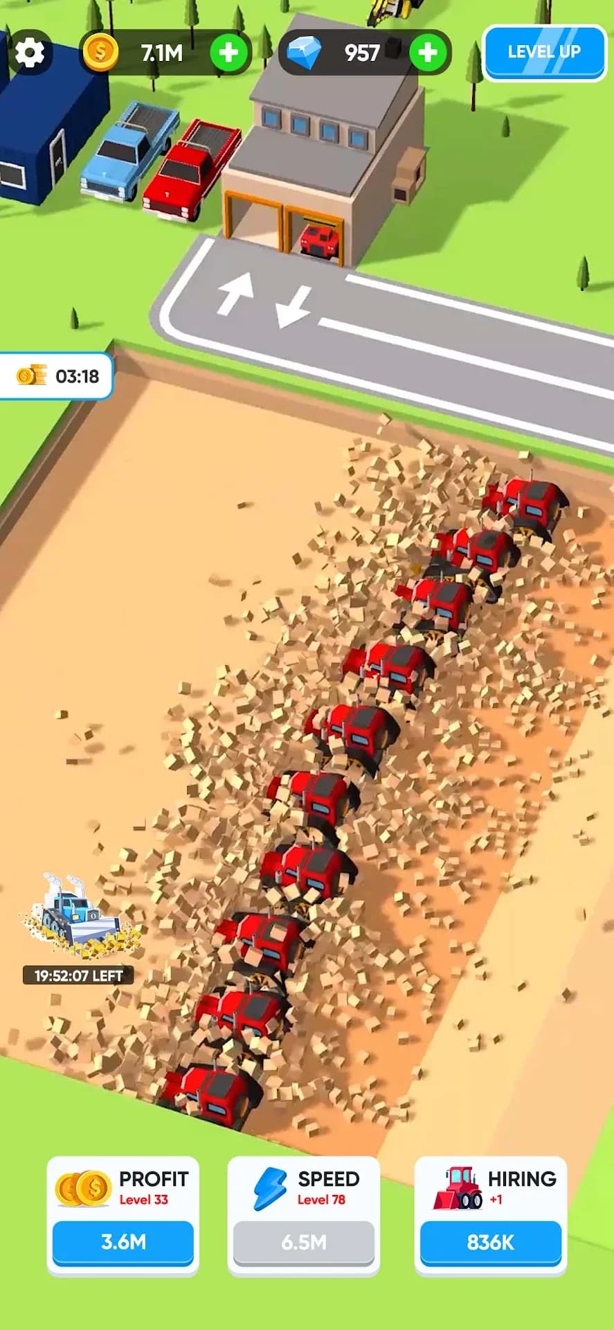 Dig Tycoon مهكر — لقطة شاشة 1
