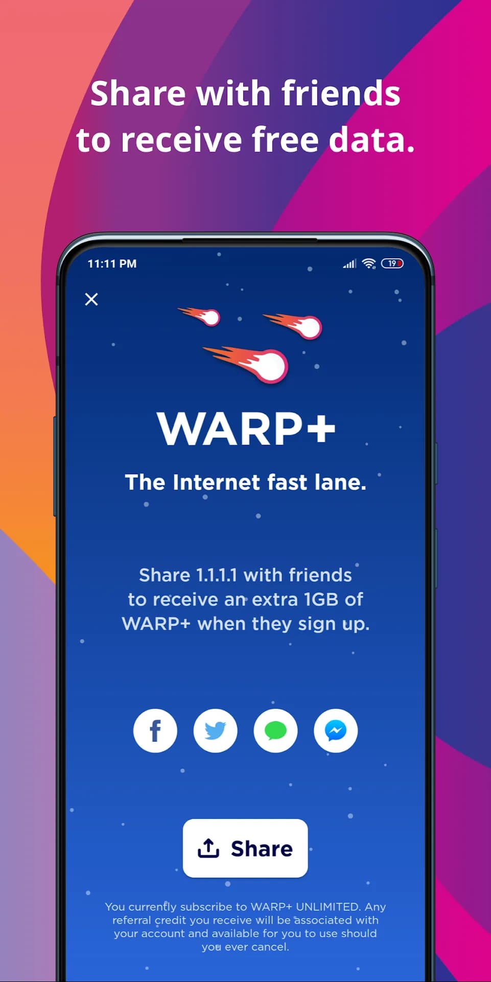 1.1.1.1 VPN مهكر — لقطة شاشة 4
