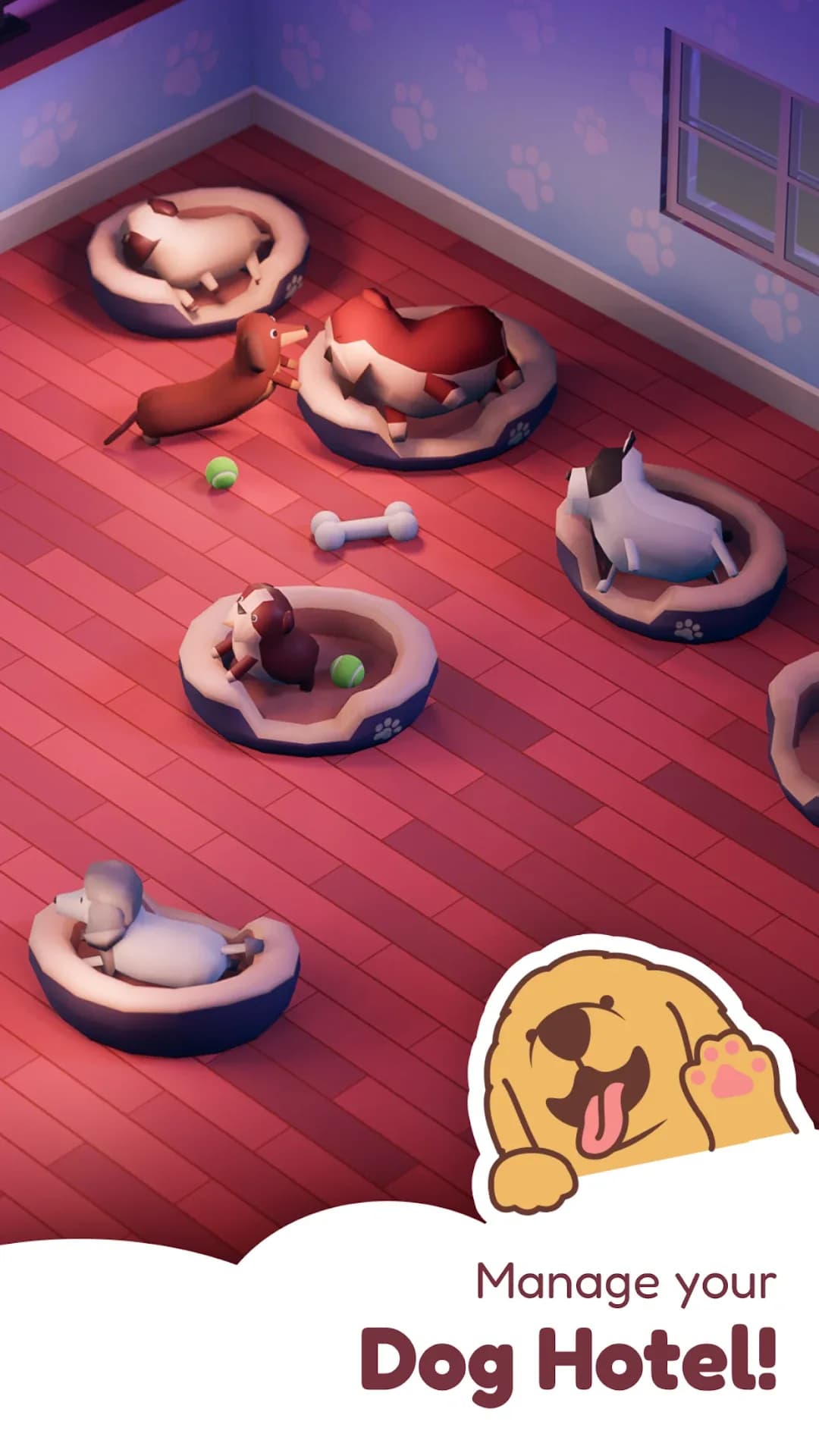 Dog Hotel Tycoon مهكر — لقطة شاشة 2
