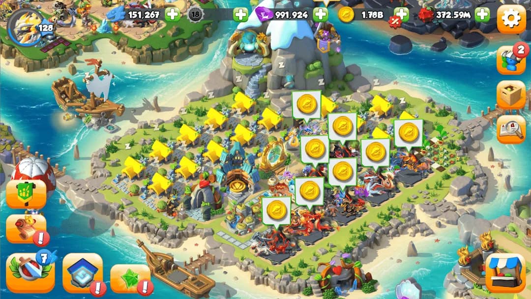 Dragon Mania Legends مهكرة — لقطة شاشة 7