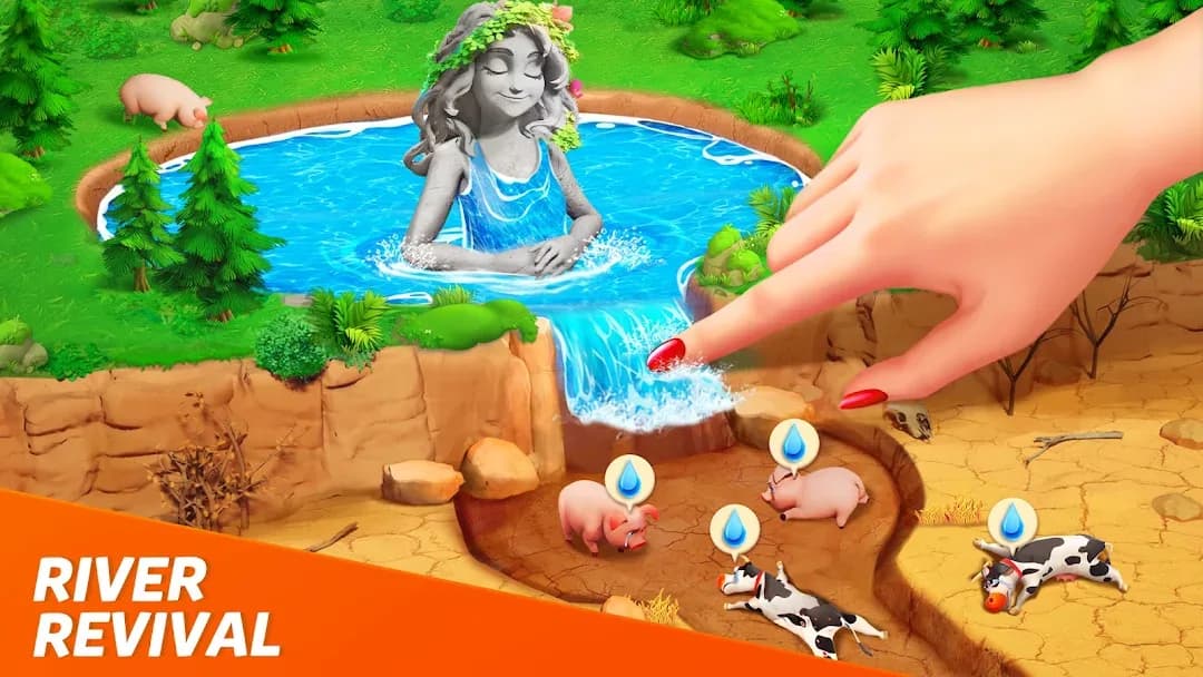 Dragonscapes Adventure مهكرة — لقطة شاشة 1