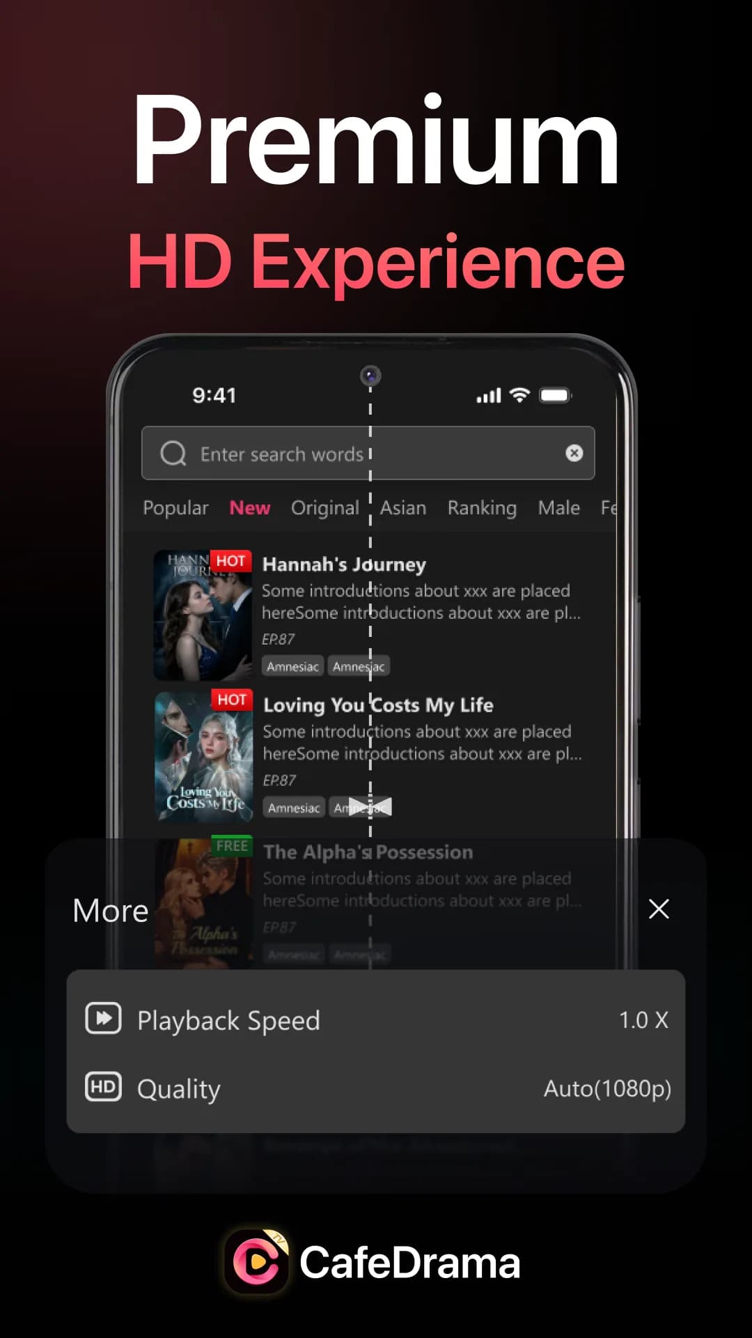 Drama Cafe مهكر — لقطة شاشة 3
