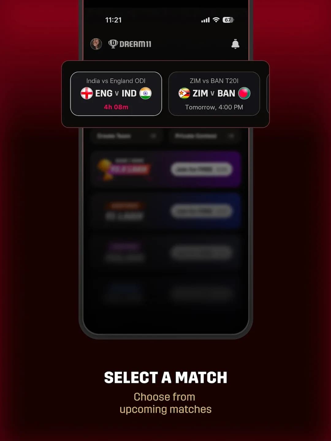 Dream11 مهكر — لقطة شاشة 7