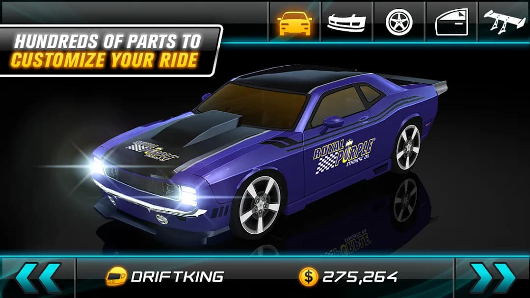Drift Mania Street Outlaws مهكرة — لقطة شاشة 2